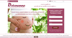 Desktop Screenshot of dolcemamma.it