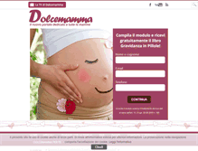 Tablet Screenshot of dolcemamma.it